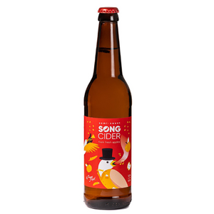 Сидр Song Cider, яблочный полусладкий, 0.5 л