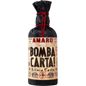 Ликер Silvio Carta, "Amaro Bomba Carta", 0.7 л