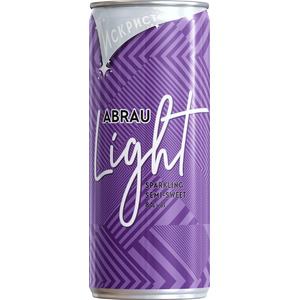 Вино Abrau Durso, "Abrau Light" Semi-Sweet, in can, 250 мл