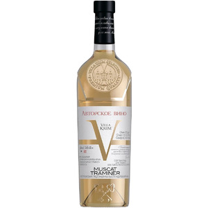 Вино Villa Krim, "Author's Collection" Muscat-Traminer