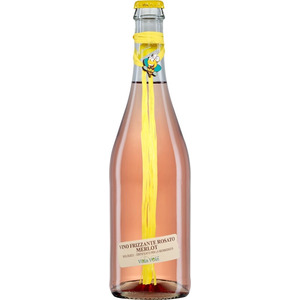 Игристое вино Cantina Orsogna. "Vola Vole" Merlot Rosato Frizzante