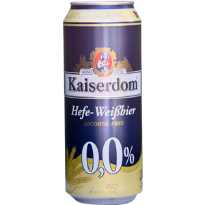 Пиво "Kaiserdom" Hefe-Weissbier Alcohol-Free, in can, 0.5 л