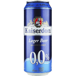 Пиво "Kaiserdom" Lager Alcohol-Free, in can, 0.5 л