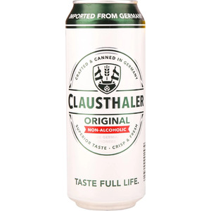 Пиво "Clausthaler" Original Non-Alcoholic, in can, 0.5 л