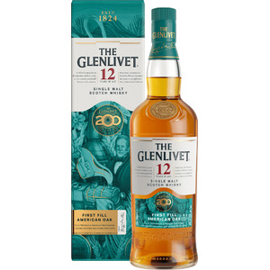 Виски "The Glenlivet" 12 Years Old, 0.7 л gift box