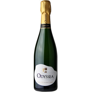 Игристое вино "Odyssea" Blanc de Blancs Brut, Cremant de Bordeaux AOC