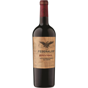 Вино "The Federalist" Zinfandel Aged in Bourbon Barrels, Lodi, 2021