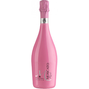 Игристое вино "Cavatina" Moscato Spumante Rose Semi-Sweet, rose bottle