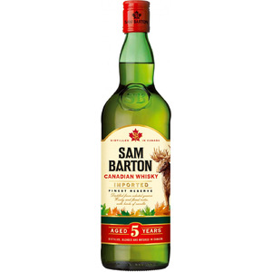 Виски "Sam Barton" 5 Years, 0.7 л