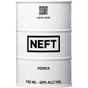 Водка "Neft", white barrel, 0.75 л