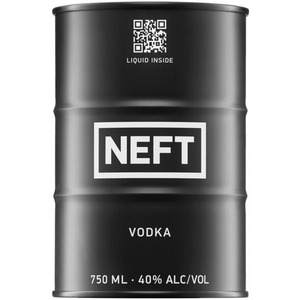 Водка "Neft" black barrel, 0.75 л