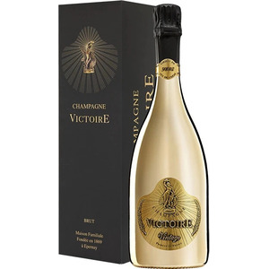 Шампанское Champagne G.H. Martel. "Victoire" Gold Vintage. Champagne AOC. gift box