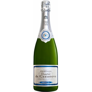 Шампанское Charles de Cazanove, Tradition Premier Cru Brut, Champagne AOC