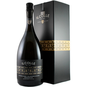 Игристое вино "Il Colle" Conegliano Valdobbiadene Prosecco Superiore DOCG Brut, gift box, 1.5 л