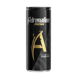 Вода "Adrenaline Rush", Energy Drink, in can, 250 мл