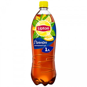 Вода "Lipton" Ice Tea Lemon, PET, 1 л