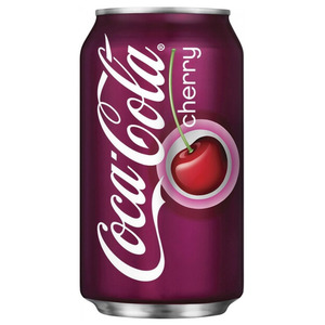 Вода "Coca-Cola" Cherry (Germany), in can, 0.33 л