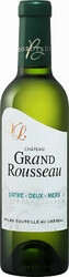 Вино "Chateau Grand Rousseau", Entre-Deux-Mers AOC, 2019, 375 мл