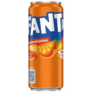 Напиток "Fanta" Orange, can, 0.33 л