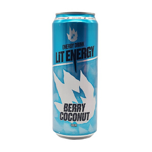 Вода "Lit Energy" Berry-Coconut, Energy Drink, in can, 0.45 л