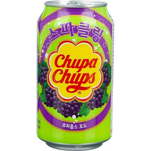 Вода "Chupa Chups" Sparkling Grape, in can, 345 мл