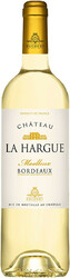 Вино Chateau La Hargue. Bordeaux AOC Moelleux