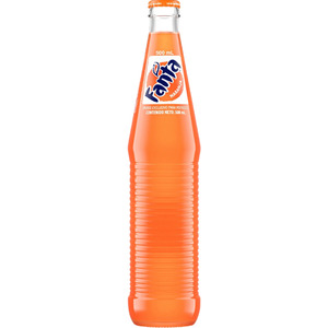 Вода "Fanta" Orange, glass, 0.5 л