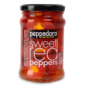 Перец красный сладкий фаршированный сыром Peppadoro 250 г