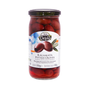 Оливки, каперсы, томаты "Delphi" Kalamata Pitted Olives in Brine, 350 г