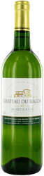 Вино "Chateau du Ragon" Blanc, Bordeaux AOC, 2010