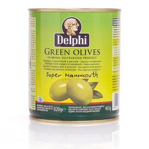 Оливки "Delphi", Super Mammouth, 820г