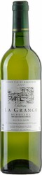 Вино "Chateau La Grange" Sauvignon Blanc. Bordeaux AOC