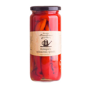 Оливки, каперсы, томаты Nestos Foods, "Uncle Yiannis" Roasted Red Peppers, 450 г