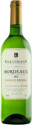 Вино Kressmann. "Grande Reserve" Bordeaux Blanc AOC
