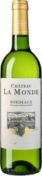 Вино "Chateau La Monde" Blanc. Bordeaux AOC