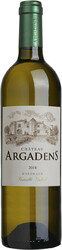Вино Sichel. "Chateau Argadens" Blanc. Bordeaux Superieur AOC