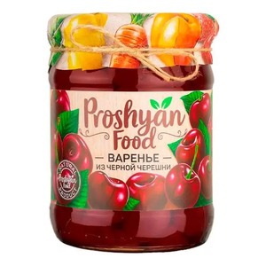 Варенье Proshyan Food из Черной черешни 600 г