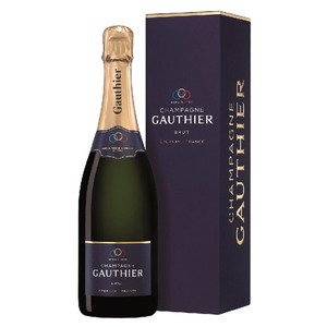 Шампанское Maison Burtin, "Gauthier" Brut, Champagne AOC, gift box