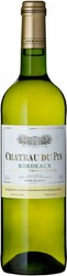 Вино "Chateau du Pin" Blanc, Bordeaux AOC, 2016