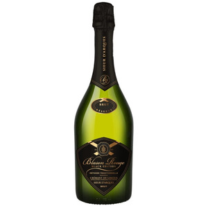 Игристое вино Sieur d'Arques, "Blason Rouge" Black Edition Brut, Cremant de Limoux AOC, 2018