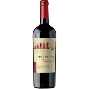 Вино "Winesapiens" Cabernet Sauvignon Semi-Sweet, 2022