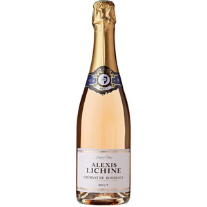 Игристое вино Alexis Lichine. Cremant de Bordeaux AOP Rose Brut