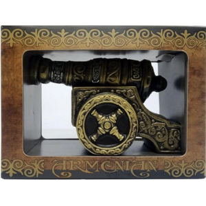 Коньяк "Пушка" Семь звезд, в подарочной коробке, 0.33 л