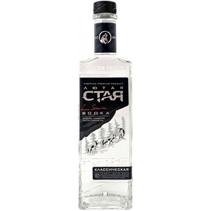 Водка "Лютая Стая" Классическая, 0.5 л