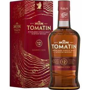 Виски "Tomatin" 12 Years Old Sherry Cask, gift box, 0.7 л
