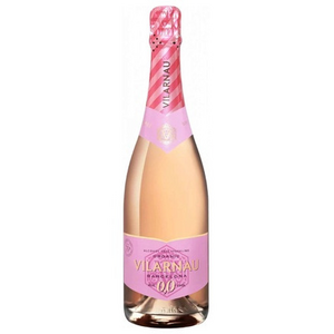 Игристое вино Vilarnau Organic Rose безалкогольное игристое полусухое розовое 0,75л