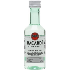 Ром "Bacardi" Carta Blanca, 50 мл