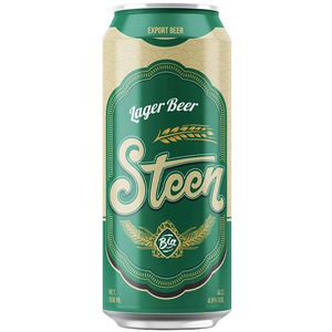 Пиво "Steen" Lager, in can, 0.5 л