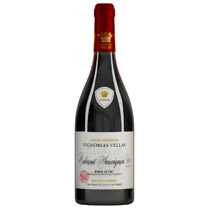 Вино Vignobles Vellas, Cabernet Sauvignon 99 Blend, Pays d'Oc IGP