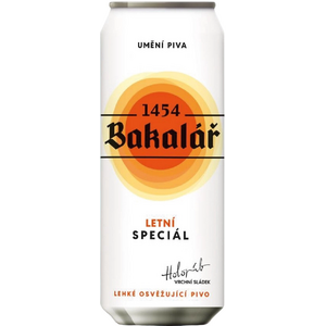 Пиво "Bakalar" Letni Special, in can, 0.5 л